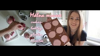 Málna mousse | cukor-laktóz-glutén mentes