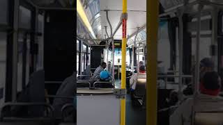 2502 c40lfr marta bus ride on route 185