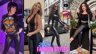 Top 5 Curvy Leggings Outfit Styles Of The Day | How To Style Leggings Fashion Ideas | GRWM Blog