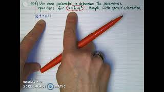 Lesson 7.5: Parametric Equations(part two)