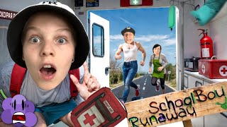 Cбежал от Родителей на CКОРОЙ ПОМОЩИ в SCHOOLBOY RUNAWAY в Майнкрафт !