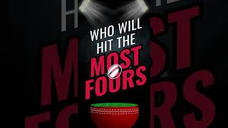 Rohit Sharma VS KL Rahul Who can hit the Most Fours in the IPL Match