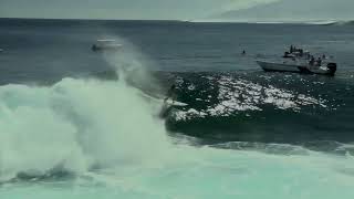 Birds Eyes View of Teahupo'o, Tahiti