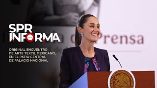 Original: Encuentro de Arte Textil Mexicano, en el Patio Central de Palacio Nacional