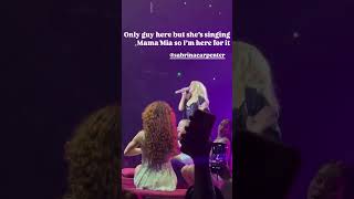 Sabrina Carpenter covers Mamma Mia at the Short n' Sweet Tour, Denver