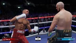 Roy Jones Jr vs Tyson Fury - Undisputed gameplay