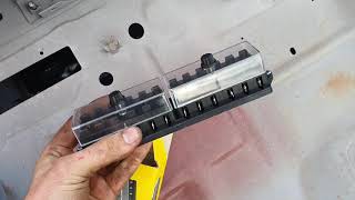 VW beetle fuse board upgrade, easy and cheap!