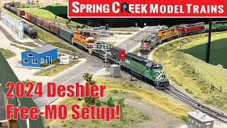 2024 Deshler Ho Free-MO Setup By Spring Creek Model Trains!