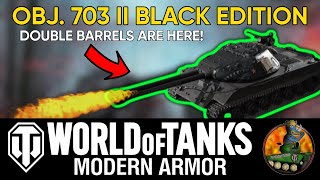 OBJ. 703 II BLACK EDITION II The first DOUBLE BARREL Tank! II Tank Review & Gameplay! II WoT Console