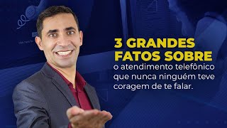 TELEMARKETING: 3 MAIORES ERROS do TELEVENDAS |  Gregório Ventura