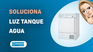 Cómo solucionar un secador Indesit ISL 70 C con luz constante de tanque de agua