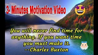 3  Minutes Motivation Video