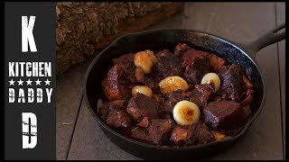 Wood Fired Beef Bourguignon | Kitchen Daddy