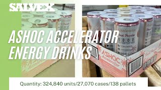 Virtual Product Inspection at Salvex - Ashoc Accelerator Energy Drinks