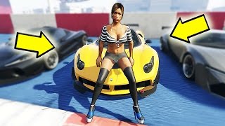 НОЧНАЯ БАБОЧКА НА ТРАССЕ В GTA 5