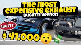 The most expensive exhaust in the world $ 41.000 for Bugatti Veyron Quicksilver - makes BRUTAL sound