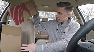 Sneaker Unboxing from Saucony....in a car!