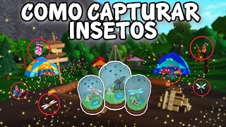 COMO CAPTURAR E COLECIONAR INSETOS NO BLOXBURG - ROBLOX