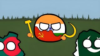 India becomes communist countryballs