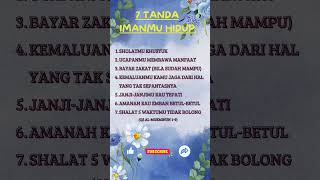 7 TANDA IMANMU HIDUP #iman #motivasi #youtubeshorts