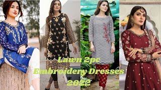 Latest Lawn Embroidery 2pc Suit 2022 || Summer Collection || Online Shopping In Pakistan