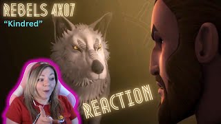 WHAT IS WITH THESE WOLVES?! Star Wars Rebels 4x07 "Kindred" - reaction & review