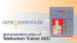 Telefunken Trainer AED demonstration