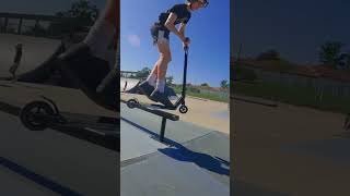 boardslide to whip on scooter #shorts