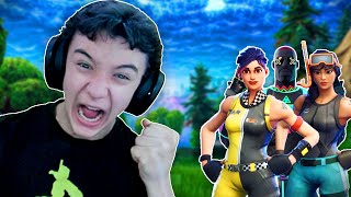 The more i RAGE the more SKINS i buy! (Fortnite battle royale)