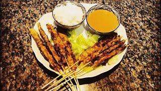 36.Brochetas De Pollo Satay (te trasladará a Asia!).Ingredientes 👉