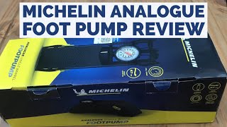 Michelin Analogue Foot Pump Review.