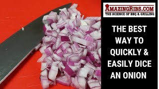 Best Way To Dice An Onion Quickly & Easily - Watch Now