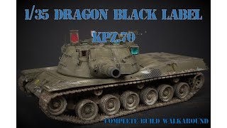 1/35 Dragon Black Label MBT-70 / KPz.70 Completed Build Walkaround