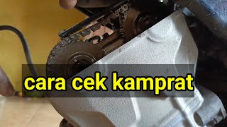 cara cek kamprat sonic suara kasar