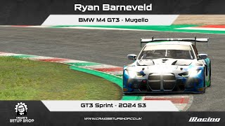 iRacing - 24S3 - BMW M4 GT3 - GT3 Sprint - Mugello - RB