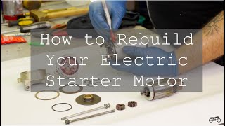 Honda CB350 / CB360 / CB450 Electric Starter Rebuild