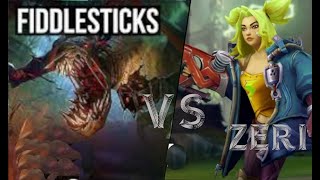 Fiddlesticks vs Zeri 1v1