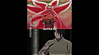 Naruto vs Sasuke #shorts