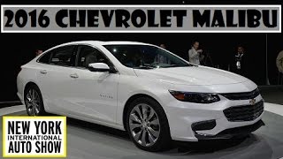 2016 Chevrolet Malibu, live at 2015 New York Auto Show