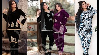 موديلات بيجامات قطيفه أجمل 2019😋😋😋😋😋👚👖👕