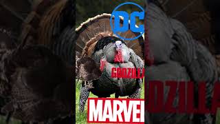 ThanksGiving Turkey vs Everyone #shorts #trending #dc #dceu #marvel #mcu #godzilla #thanksgiving