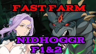 FAST FARM NIDHOGGR'S FLOOR 1 AND 2 EVERY WEEK WITH *THIS* TEAM! The Seven Deadly Sins: Grand Cross