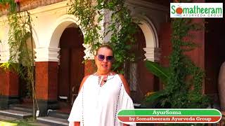 Ms. Svetlana Guseva for sharing your great Ayurveda Experience at AyurSoma