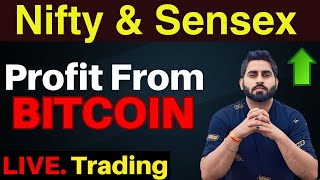 Live Trading Nifty & Banknifty & BITCOIN  I 21stbNov I #Nifty50 & #Banknifty Scalping I