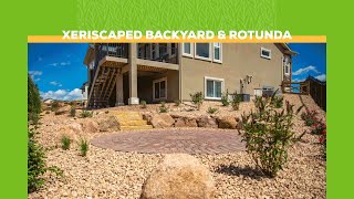 Xeriscaped Backyard with Rotunda