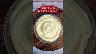 Crema al mascarpone pastorizzata #tutorial #cremamascarpone #crema #tiramisù #shortvideo #ricette