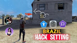 Free Fire Brazil Headshot Settings Mobile