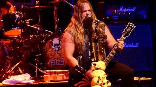 Black Label Society 'Funeral Bell' live at La Cigale, Paris France - 25/02/2011