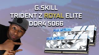 G.SKILL TRIDENT Z ROYAL ELITE  - (All so shiny & so fast DDR4 5066)