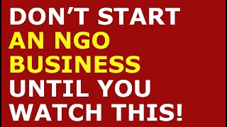 How to Start a NGO Business | Free NGO Business Plan Template Included